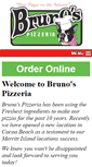 Mobile Screenshot of brunos-pizzeria.com
